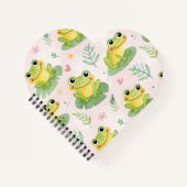 Cute frogs Pattern Notitieboek (Voorkant)