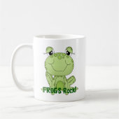 Cute Frogs Rock Love Frog Products Koffiemok (Links)