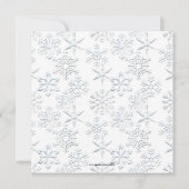 Cute Frosted Sugar Cookie Exchange Holiday nodigt  Kaart (Achterkant)