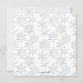 Cute Frosted Sugar Cookie Exchange Holiday nodigt Kaart (Achterkant)