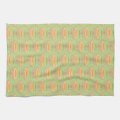 Cute Fruit Cantaloupe Pattern Melon Fun Food Theedoek (Horizontaal)