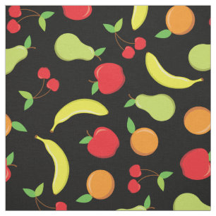 Cute Fruit Kitchen Apple Oranje Banana Pear Cherry Stof