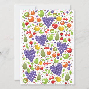 Cute Fruit patroon