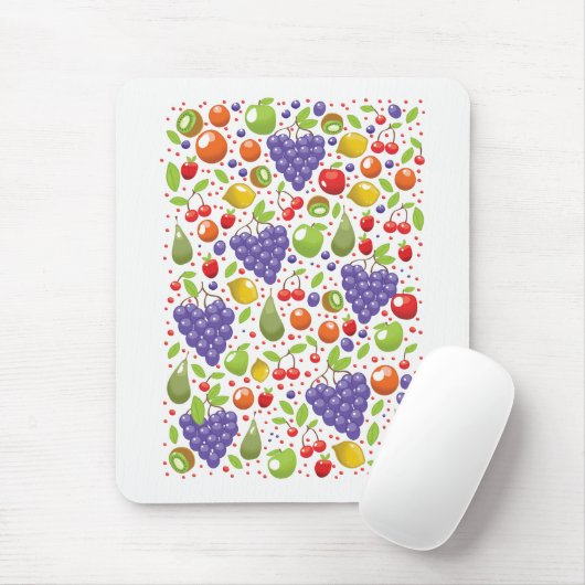 Cute Fruit patroon Muismat (Met muis)