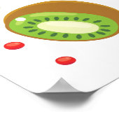 Cute Fruit patroon Poster (Hoek)