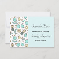 Cute Fruit Pattern Summery Thleed