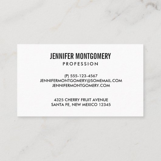 Cute Fruit Pattern Summery Thleed Visitekaartje (Achterkant)