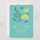 Cute Fruit Salad Guava Sweet Birthday Kaart (Voorkant)