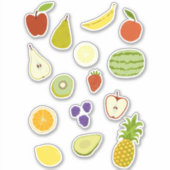 Cute Fruit Sticker (Voorkant)