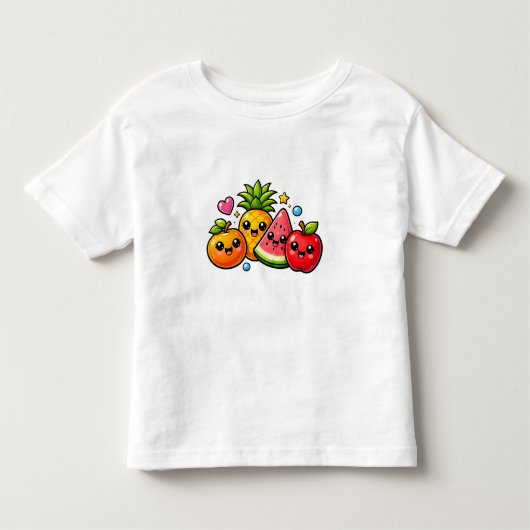 Cute Fruits Y2K Peuter T-Shirt (Voorkant)