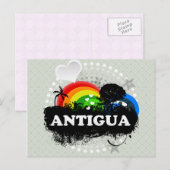 Cute Fruity Antigua Briefkaart (Voorkant / Achterkant)
