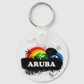 Cute Fruity Aruba Sleutelhanger (Voorkant)