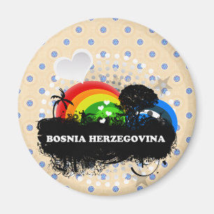 Cute Fruity Bosnië Herzegovina Magneet