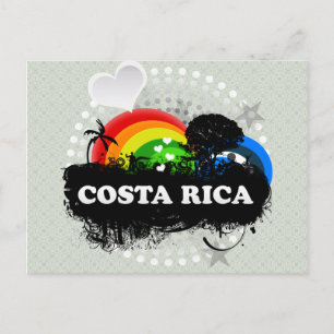 Cute Fruity Costa Rica Briefkaart