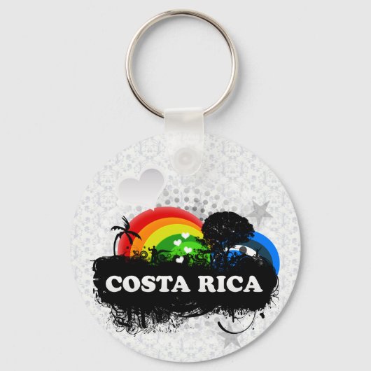 Cute Fruity Costa Rica Sleutelhanger (Voorkant)