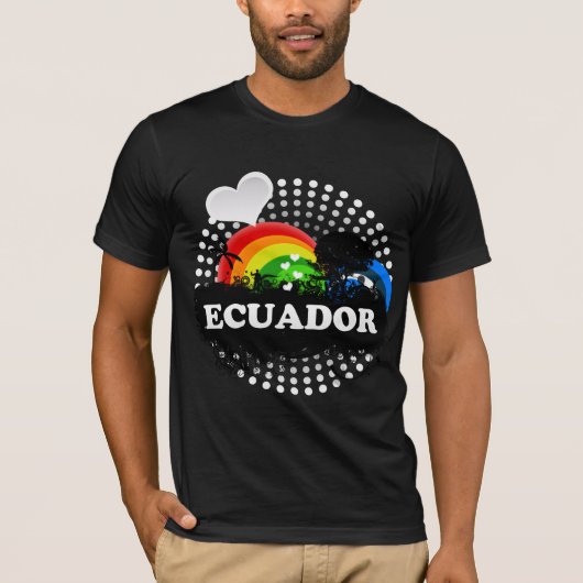 Cute Fruity Ecuador T-shirt (Voorkant)