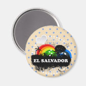 Cute Fruity El Salvador Magneet (Voorkant / Achterkant)
