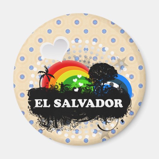 Cute Fruity El Salvador Magneet (Voorkant)