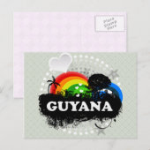 Cute Fruity Guyana Briefkaart (Voorkant / Achterkant)