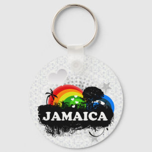 Cute Fruity Jamaica Sleutelhanger