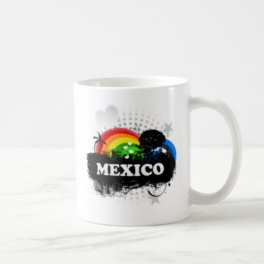 Cute Fruity Mexico Koffiemok (Rechts)