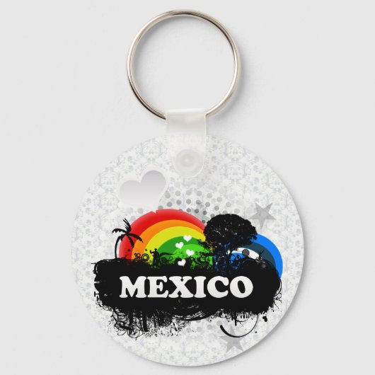 Cute Fruity Mexico Sleutelhanger (Voorkant)