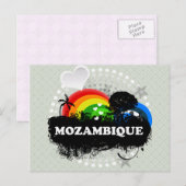 Cute Fruity Mozambique Briefkaart (Voorkant / Achterkant)