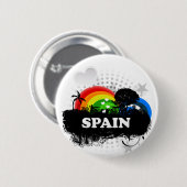 Cute Fruity Spanje Ronde Button 5,7 Cm (Voorkant /achterkant)