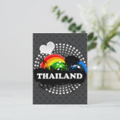 Cute Fruity Thailand Briefkaart (Staand voorkant)
