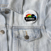 Cute Fruity Zambia Ronde Button 5,7 Cm (In situ)