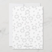 Cute Fudge & Sugar Cookie Exchange Holiday Kaart (Achterkant)