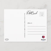 Cute Fun Blijf Home Drink Wine Briefkaart (Achterkant)