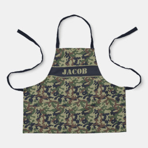 Cute Fun Camo - Woodland Green Schort