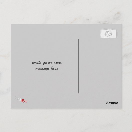 Cute Fun Cartoon Spotted Doggies Doggies Puppy Bot Briefkaart (Achterkant)