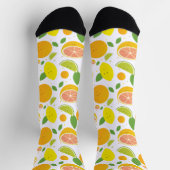 Cute Fun Citrus Fruit Food Sokken (Top)
