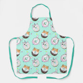 Cute Fun Donut Pattern Schort (Voorkant)