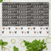 Cute Fun Eeek Boo Banner Halloween Theedoek (Gevouwen)
