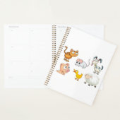 Cute Fun Farm Animals Planner (Display)