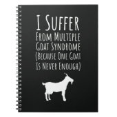 Cute Fun Gifts For Goat Owners Farmer Pet Lady Notitieboek (Voorkant)