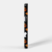 Cute Fun Halloween Ghost Pumpkin Patroon iPhone Hoesje (Rechterkant)