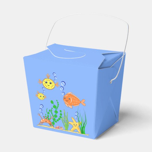 Cute & Fun Ocean Creator Box Bedankdoosjes (Voorkant Zijde)