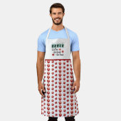 Cute Fun Red Dice Retro Bunco Schort (Gedragen)