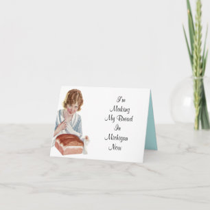 Cute Fun  Retro Card Nieuw adres dat ik heb verpla Aankondiging