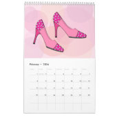 Cute Fun Shoe Calendar Kalender (Feb 2026)