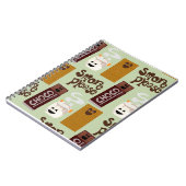 Cute Fun Smore Ingredients Pattern Notitieboek (Linkerzijde)