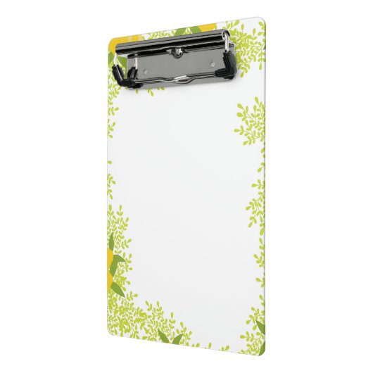 Cute & Functional Mini Lemon Design Clipboard Mini Klembord (Angled2)