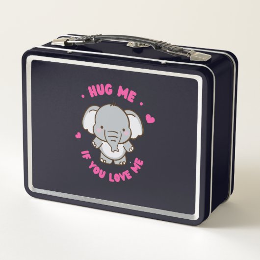 Cute Funny and Lovely Elephant (Achterkant)