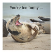 Cute Funny Animal Foto Cube Kubus (Voorkant)