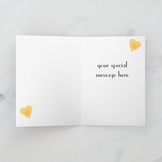 Cute Funny Art Deco Bees Valentijn Feestdagen Kaart (Binnen)