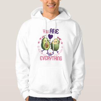 Cute Funny Avocados Love Dancing - Lovers Gift Hoodie